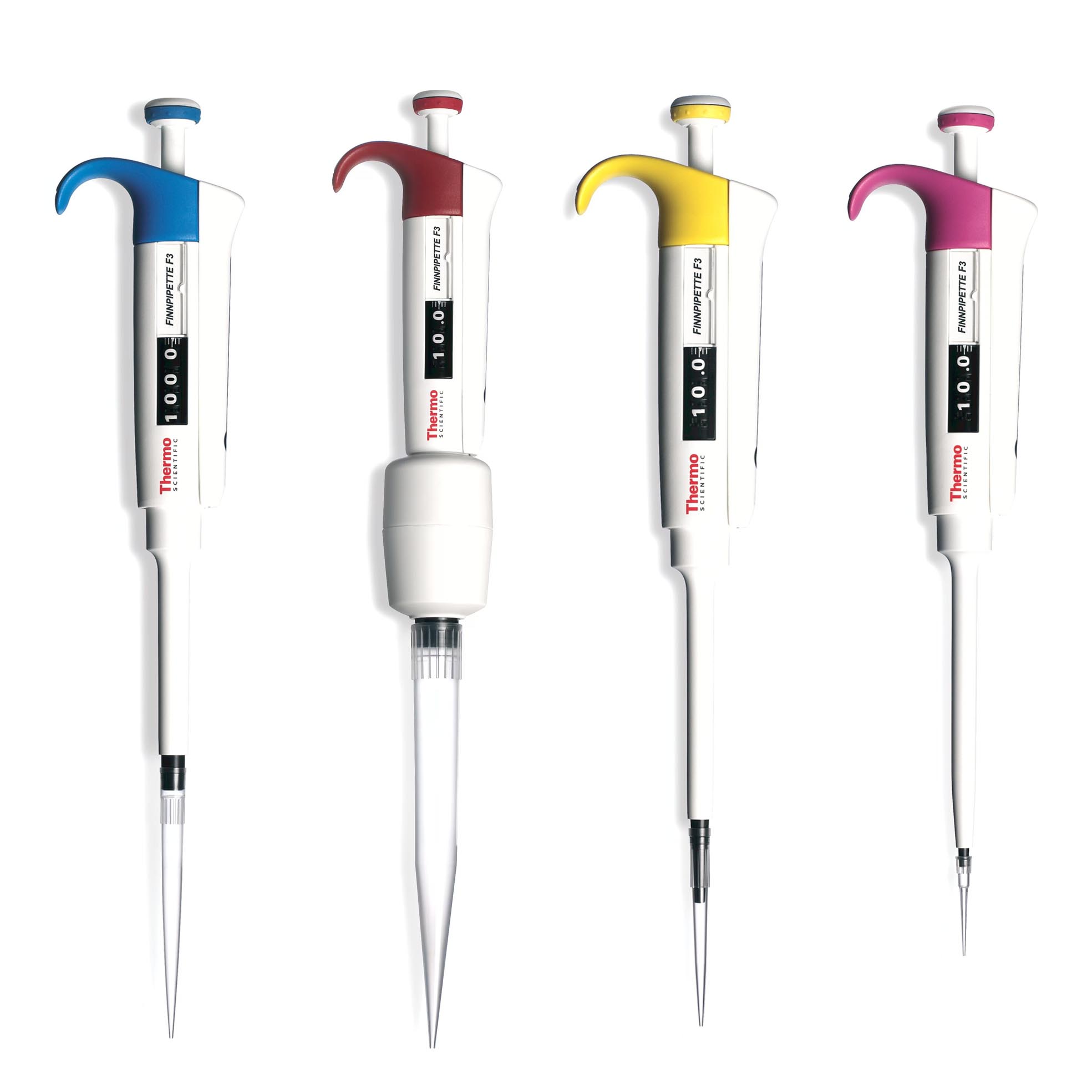 FinnpipetteF3 0.2-2μlMicro单道可变量程移液器